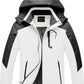 CREATMO US Men's Mountain Waterproof Ski Jacket - Windproof Snowboarding Warm Winter Coat Raincoat