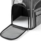 Cat Carrier Backpack for Small Medium Cats Dogs Backpack Puppies up to 26 Lbs, Excellent Visibility and Airflow,Lightweight and Portable Travel Pet Carrier Bag Foldable Design