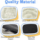 Orthopedic Washable Large Dog Bed - Egg Foam Dog Bed for Large and Medium Dogs Big Pet Beds with Removable Washable Cover and Bolster Non-Slip Bottom
