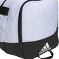 adidas Unisex Defender 4.0 Gym Duffel Bag for Men and Women, Jersey White/Legend Ink Blue/Black, Medium (66L)