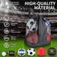 Libima 6 Pcs Multi Sport Ball Set Official Size Football, Basketball, Soccer, Volleyball, Playground Ball, Baseball with Sports Equipment Bag Pump for Teen Adult Christmas School Gift
