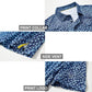 Men's Golf Polo Shirts Short Sleeve Striped Performance Moisture Wicking Dry Fit Golf Shirts for Men