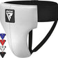 RDX Groin Protector for Boxing, Muay Thai, Kickboxing and MMA Training, Maya Hide Leather Abdo Gear for Martial Arts , SATRA Approved Abdominal Guard for Karate and Taekwondo