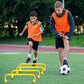 5 Pcs Speed Agility Training Hurdles Detachable Durable Equipment Plyometric and All Purpose Speed Training Hurdle Equipment for Athletes Soccer Basketball