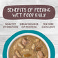 Weruva Classic Cat Stews!, Stew's Clues with Turkey, Chicken & Salmon in Gravy, 5.5oz Can (Pack of 8)