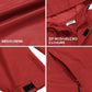 COOFANDY Men's Rain Jacket Waterproof With Hood Lightweight Packable Shell Raincoat Windbreaker For Cycling Golf Travel