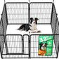 FXW Rollick Unleashed Dog Playpen for Indoor, Yard, RV Camping, 32 inch 8 Panels for Small and Medium Dogs│Patented