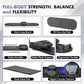 Pilates Board – Foldable Pilates Reformer with Resistance Bands, Bar & Travel Bag – Full-Body Strength & Ab Training Equipment for Women & Men, 15 in 1
