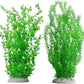 kathson 2PCS Extra Large Artificial Aquarium Plants,23 Inches Tall Fish Tank Decorations Plant Plastic Seaweed Decor Bendable Underwater Fish Tank Accessories Large Plants (Green)