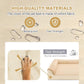 JOYELF Orthopedic Dog Bed for Medium Dogs,U-Shaped Foam Sofa Bed, Bolster Waterproof Pet Bed with Removable Washable Cover and Nonskid Bottom, for Small to Medium Dogs - Khaki