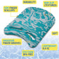 Junior Kickboard Buoy for Youth Children & Toddlers Swimming Aid & Exercise Training Board for Kids to Learn to Swim with Kick Boards in Pool BPA Free