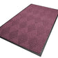 WaterHog Diamond | Commercial-Grade Entrance Mat with Rubber Border – Indoor/Outdoor, Quick Drying, Stain Resistant Door Mat (Bordeaux, 6' x 12')