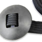 Southwestern Equine Lunge Line for Horses Cotton Horse Lunge Line with Bolt Snap & Rubber Stop (Black, 24')