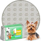 FXW Washable Pee Pads for Dogs, Puppy Pads with Super Absorbent, Specifically Designed for Whelping Box, 32" Round, Khaki, 1 Pack