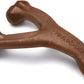 Benebone Wishbone Durable Dog Chew Toy for Aggressive Chewers, Real Peanut, Made in USA, Large