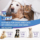 Hemp Oil for Dogs and Cats - Omega-3, 6, 9 Rich Organic Extract - Eases Pet Anxiety, Pain, Skin & Coat Health - Stress Relief, Hip & Joint Support - Calming Treats (4 Pack)