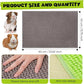 Barydat 8 Pcs Guinea Pig Cage Liner for Guinea Pig Cage Bedding Reusable Rabbit Mat Pad Washable Training Pad Animal Sleeping Bedding Mat(24x16'',Gray, Green, Pink, Blue)