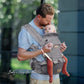 FRUITEAM 6-in-1 Baby Carrier with Waist Stool/Hip Seat for Breastfeeding, One Size Fits All - Adapt to Newborn, Infant & Toddler (Greyish)