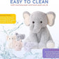 5 Pieces Elephant Stuffed Animals for Girls, 1 Mommy Elephant with 4 Babies Soft Plush Set Toys Gifts for Kids Children 3 4 5 6 7 8 9 Years, Christmas, Birthday, Children's Day