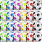 Sotiff 24 Pcs Size 5/4 Soccer Ball Bulk with 24 Pump Deflated Soccer Balls for Kids Teen Football Bulk for Game Training School Team Sports Adults Player Practice Outdoor