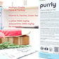 Purrly Lickable Cat Treat Healthy Human-Grade Tuna & Turkey with L-Lysine & Astaxanthin for Immunity (30 Count) Soft Healthy Low Calorie Hydrating Interactive Snack