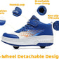 Wooowyet Roller Skate Shoes for Kids Boys Girls Rechargealbe Wheels Sneakers Fashion Roller Wheeled