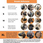 BARKLESS Dog Muzzle, Basket Muzzle for Biting, Chewing and Scavenging, Humane Cage Mouth Cover, Perfect for Grooming and Training Large Aggressive Reactive Dogs (XL, Black)