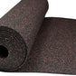 Playsafer Genaflex Rubber Gym Floor Mat, Heavy Duty Commercial Protective Gym Flooring Roll - 8mm Thick (10% Red, 4' X 4')