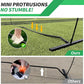 Portable Volleyball Net 5-Height Adjustable for Backyard with Widened Base, Tetoron Net, 6 Metal Stakes and 4 Sandbags, 12ft/14ft Volleyball Practice Training Equipment with Carry Bag