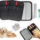 Pet Hair Removal Glove,Pet Hair Remover for Cat & Dog,New Upgraded Electrostatic Gloves Pet Hair,Reusable Electro Static Pet Hair Remover Electrostatic Gloves for Furniture,Couch (2 PC Small Red)