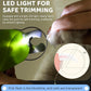 Pet Nail Clipper with Light for Cats & Small Dogs Puppies, Ultra Bright LED to Illuminate Nail Bloodline to Avoid Over Cutting, Extra-Sharp and Durable Cat Claw Trimmer with Nail File (Green)