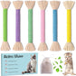Retro Shaw Kitten Toys Catnip Ropes Cat Chew Toys, 6 Pack, Kitten Teething Toys for Indoor Cats Kitty, Safe Kitty Kicker Sticks Dental Toy
