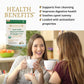 DelighTeas Liver Detox Tea Bags | Eco-Conscious Pyramid Tea Bags | Ayurvedic Stomach Relief & Liver Support | USDA Organic, Vegan, Caffeine Free, Kosher | 30 Tea Bags, 4g each