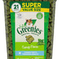 Greenies Feline Dental Cat Treats, Catnip Flavor, 21 oz. Tub