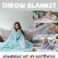 Breathable Bedspread Woven Blanket Cooling Queen Full Size Quilt Thin Comforter Boho Bed Bedroom Thing Girl Aesthetic Preppy Stuff Cute Accessories Girly Room Aesthetic College Student Decor Purple