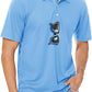 MAGCOMSEN Men's Polo Shirts 3 Buttons Casual Work T Shirts Quick Dry Short Sleeve Golf Shirt Pique Jersey Outdoor Performance