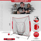 PowerNet Baseball Softball Practice Net 7x7 with Baseball Accessories for Practice Pitching, Batting & Fielding, Ball Caddy, Weighted Baseballs, Tee