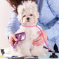 Frienda 4 Pieces Dog Bathing Tether with Suction Cup Pet Dog Grooming Tub Restraint Loops and Adjustable Cat Fixed Safety Rope for Pet Shower Bathing Grooming(Blue Black Pink)
