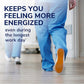 Dr. Scholl's Work All-Day Superior Comfort Insoles with Massaging Gel - Designed for Men & Women with Hard-Working Feet, Eliminates Sore Muscles and Tired Legs, Arch Support Inserts with Odor Control