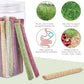 ERKOON Timothy Hay Sticks,Rabbit Chew Toys for Teeth Natural Molar Sticks Rabbits Treats for Bunnies, Chinchilla Guinea Pigs, Gerbil, Hamster (25 Pcs)
