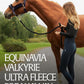 Equinavia Valkyrie Soft Ultra Fleece Padded Adjustable Breakaway Horse Halter - Navy/Navy - Cob