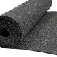 Playsafer Genaflex Rubber Gym Floor Mat, Heavy Duty Commercial Protective Gym Flooring Roll - 8mm Thick (10% Grey, 4' X 15')