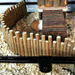 Ejoyous Hamster Wooden Bridge, Wood Ladder Hamster Fence Hideout Cage Bedding Climbing Toys for Syrian Hamsters Gerbil Small Animals (30CM Fence)