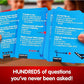 SUSSED The Wacky ‘What Would You Do’ Card Game - Social Fun for Teens, Boys, Girls for Kids Ages 10+ & Adults - Blue Pack