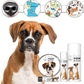 The Blissful Dog Fawn Boxer Nose Butter for Dry, Cracked Skin, Lick-Safe Dog Nose Balm with Moisturizing Shea Butter, Almond, Olive, and Essential Oils, Pet Supplies, Uncented, 0.50 oz.