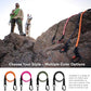 Dog Seat Belt for Car | Universal Dog Car Seatbelt | Durable Reflective Rope with Clip Hook Latch, Buckle and Carabiner- Safe and Secure Pet Safety Restraint (Pink)