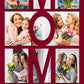 JML Mothers Day Birthday Gifts for Mom from Daughter Son, Personalized Beach Towel with Photo, Custom Beach Towel Gift for Mommy, Grandma, Women, Wife Anniversary Family Day, Summer, Holiday