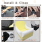 Dog Booster Car Seat for Small/Medium Dogs up to 35 lbs,Interior 7 Inches Elevated Pet Booster Seat,Ultra Soft Fabric and Memory Foam Car Dog Bed,Safety,Comfy,Fully Detachable Washable(H-Black/Grey)