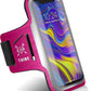 TRIBE Running Phone Holder Armband. iPhone & Galaxy Cell Phone Sports Arm Bands for Women, Men, Runners, Jogging, Walking, Exercise & Gym Workout. Fits All Smartphones. Adjustable Strap, CC/Key Pocket