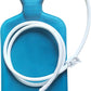 Abyclean Rubber Enema Bag Kit Anal Douche Vaginal Douche Enema Cleaner for Women’s or Man’s Health (Blue-2L)